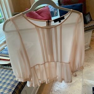 Pretty light pink sheet blouse 💕🌸